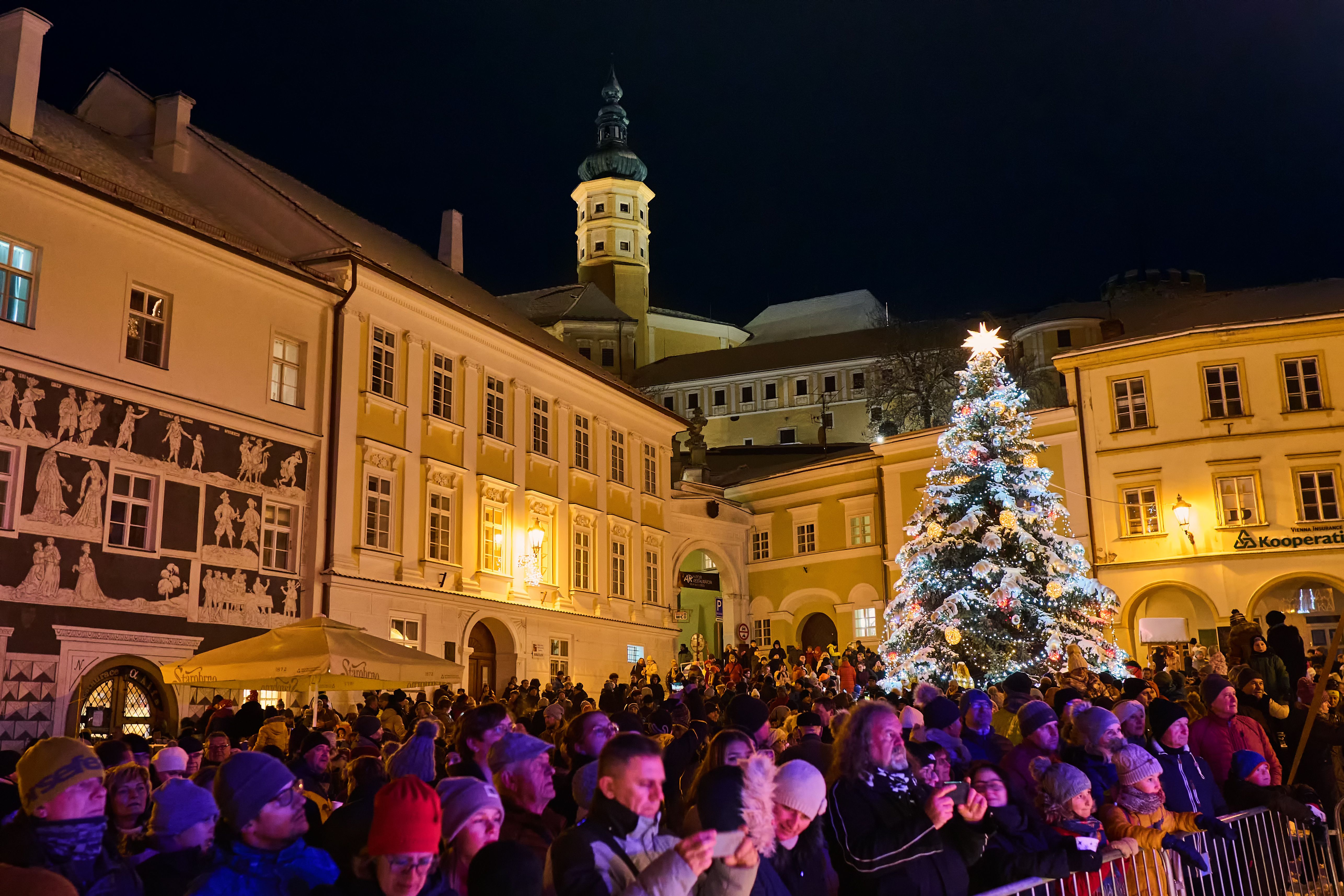 Rozsvícení vánočního stromu