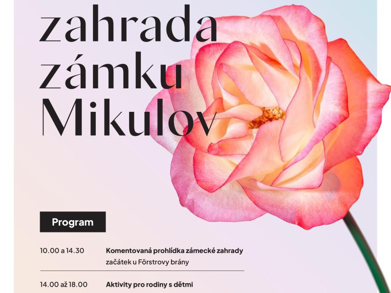 Otevřená zahrada zámku Mikulov