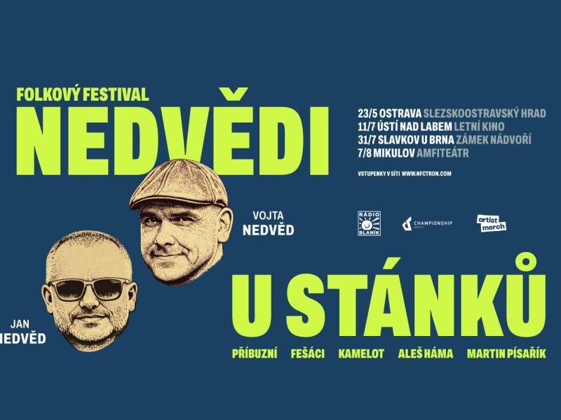 Festival Nedvědi u stánků 2026